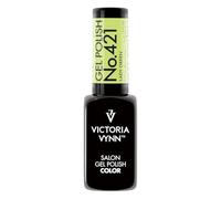 Victoria Vynn GPT Gel Polish Trends Neon Collection UV/LED Soak Off Hybrid Nail Manicure (421 Lady Green, 8ml (Pack of 1))