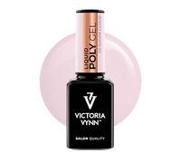 Victoria Vynn Liquid Poly Gel 15 ml UV/LED - Acrylic Strength & Gel Lightness | Self-Levelling Builder Gel in a Bottle for Nail Extensions - 02 Sugar Cloud