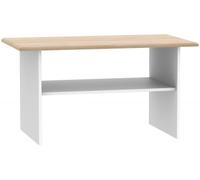 Victoria White and Riviera Oak Coffee Table