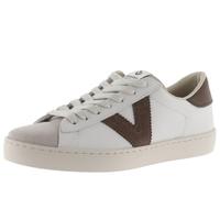 victoria Women's 1126142, Berlin Serraje, Zapatilla piel Low-Top Sneakers, Marron, 4 UK