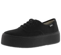 Victoria Women's 1915 Doble Lona Piso Trainers, Black Black 10, 7 UK