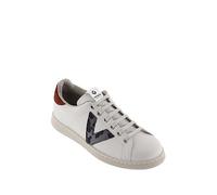 Victoria Women's Tenis Efecto Piel & Animal Print Sneaker, Antracita, 7.5 UK