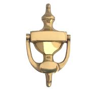 Victorian 6-Inch Solid Brass Urn Style Door Knocker - Classic Victorian Front Door Knocker with Bolts