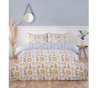 Victorian Bloom Floral So Soft Duvet Quilt Cover Set Single Double King Multi