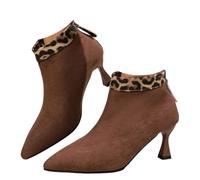 Victorian Boots for Women Vintage Ankle Almond Toe Lace Up Mid Calf | Low Heel Cosplay Medieval Costume Witch Granny Renaissance 70s Dressy Winter Shoes Heel Breathable