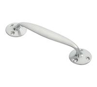 Victorian Bow Shaped Pull Handle 152mm Length 32mm Proj Satin Chrome Loops Multi One Size
