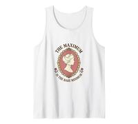 Victorian Cameo Queen Energy Quote Design Tank Top