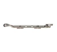 Victorian Casement Window Stay 270mm Length 2 Pins Included Satin Nickel Loops Metallics One Size