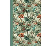 Victorian Christmas Notebook: Elegantly designed diary in vintage style, 120-Page Dotted Line Notebook, a loveley gift for the advent season