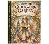 Victorian Clockwork Garden: An Intricate Steampunk & Zentangle Coloring Book for Adults