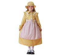 Victorian Costume Girl Orphan School Girls Wartime Kids Child 1940s Dress Up Dresses for 1940 Maid Suffragette Women