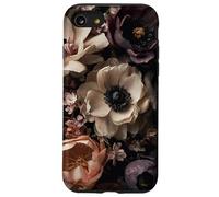 Victorian Dark Floral Gothic Black Academia Aesthetic Case for iPhone SE (2020) / 7 / 8