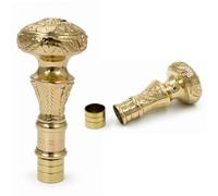 Victorian Design Knob Handle for Walking Stick Cane Replacement Solid Brass Gift