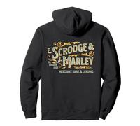 Victorian Design Scrooge & Marley Est 1803 Ebenezer Scrooge Pullover Hoodie