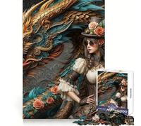 Victorian Dramscape Adults 1000 Piece Jigsaw Puzzle Analytical Skill Soft Distraction Tight Join Cozy Xmas Gift (50x75cm)