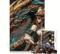 Victorian Dramscape Puzzle for Teenagers 1000 Pieces Thinking Skill Restful Activity Neat Edges Xmas Present (38x26cm)