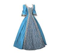 Victorian Dresses for Women Plus Size Lace Rococo Ball Gown Gothic Dress Costume Medieval Long Dress Multilayer Vintage Princess Cosplay Dress Floor Length Palace Dresses Costume Lolita Party Dress