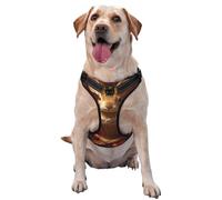 Victorian Era Rabbit No Pull Dog Harness Adjustable Reflective Oxford Easy Control Medium Large Dog Harness