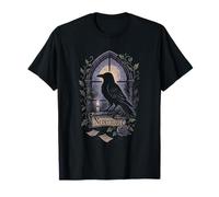 Victorian Frame Raven Cameo T-Shirt