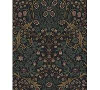 Victorian Garden Floral Screen Printed Peel And Stick Wallpaper
