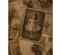 Victorian Girl Vintage Collage Notebook: Antique Writing Journal with Old Photographs, Letters, Lace and Romantic Ephemera | 110 College Ruled Pages | 7.5x9.25