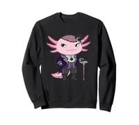 Victorian Gothic Axolotl Aristocrat Character Sweatshirt