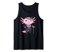 Victorian Gothic Axolotl Aristocrat Character Tank Top