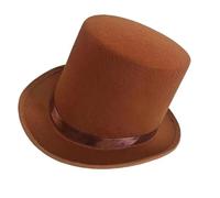 Victorian Hat Felts Tuxedo Costume Coachman Hat Dressing Up Hats Magicians Top Hats Halloween Cosplay Costumes Gift Magicians Ringmasters Costumes