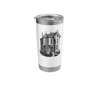 Victorian House Architecture Stainless Steel Insulated Tumbler