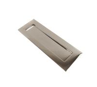 Victorian Letter Plate Polished Chrome 10"x4"