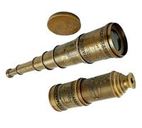 Victorian Marine Old Antique Telescope 18" Maritime Nautical Brass Spyglass Gift