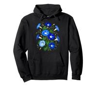 Victorian Morning Glory Elegance Pullover Hoodie