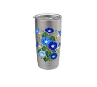 Victorian Morning Glory Elegance Stainless Steel Insulated Tumbler