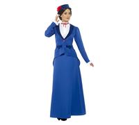 Victorian Nanny Costume, Blue