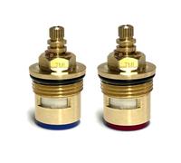 Victorian Plumbing Bath Tap Cartridges Valves 20 Splines 50mm Height
