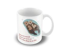 Victorian Printing Co - Always be yourself unless You can be an otter - Printed Mug, Ceramic, 11fl.oz.