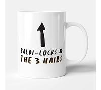 Victorian Printing Co - Baldi-Locks & The 3 Hairs - Gift Funny Dad Mug, Ceramic, 11fl.oz.