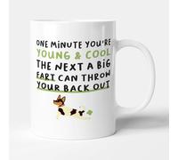 Victorian Printing Co - Big Fart Can Throw Your Back Out - Funny Gift Birthday Mug, Ceramic, 11fl.oz.