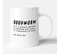 Victorian Printing Co - Bookworm Definition - Book Lover Gift Mug, Ceramic, 11fl.oz.