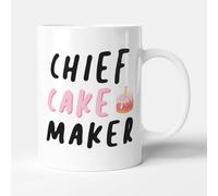 Victorian Printing Co - Chief Cake Maker - Baking Gift Mug, Ceramic, 11fl.oz.