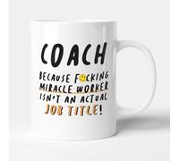 Victorian Printing Co - Coach - Funny Coaching Gift Mug, Ceramic, 11fl.oz.