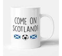 Victorian Printing Co - Come On Scotland! - Football Gift Mug, Ceramic, 11fl.oz.