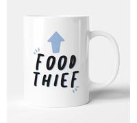 Victorian Printing Co - Food Thief - Funny Office Gift Mug, Ceramic, 11fl.oz.