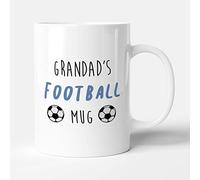Victorian Printing Co - Grandad's Football Mug - Funny Football Birthday Gift Mug, Ceramic, 11fl.oz.