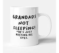 Victorian Printing Co - Grandads Not Sleeping - Funny Birthday Gift Mug, Ceramic, 11fl.oz.