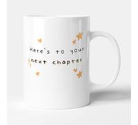 Victorian Printing Co - Here's to Your Next Chapter - Leaving Colleague Gift Mug, Ceramic, 11fl.oz.