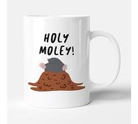 Victorian Printing Co - Holy Moley! - Funny Animal Gift Mug, Ceramic, 11fl.oz.