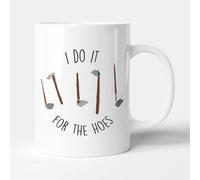 Victorian Printing Co - I Do It for The Hoes - Funny Gift Gardener Allotment Mug, Ceramic, 11fl.oz.