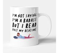 Victorian Printing Co - I Read Past My Bedtime - Funny Book Lover Gift Mug, Ceramic, 11fl.oz.
