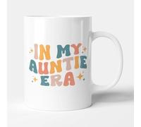 Victorian Printing Co - in My Auntie Era - Funny Gift New Baby Pregnancy Announcement Mug, Ceramic, 11fl.oz.